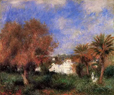 The Garden of Essai in Algiers Pierre-Auguste Renoir